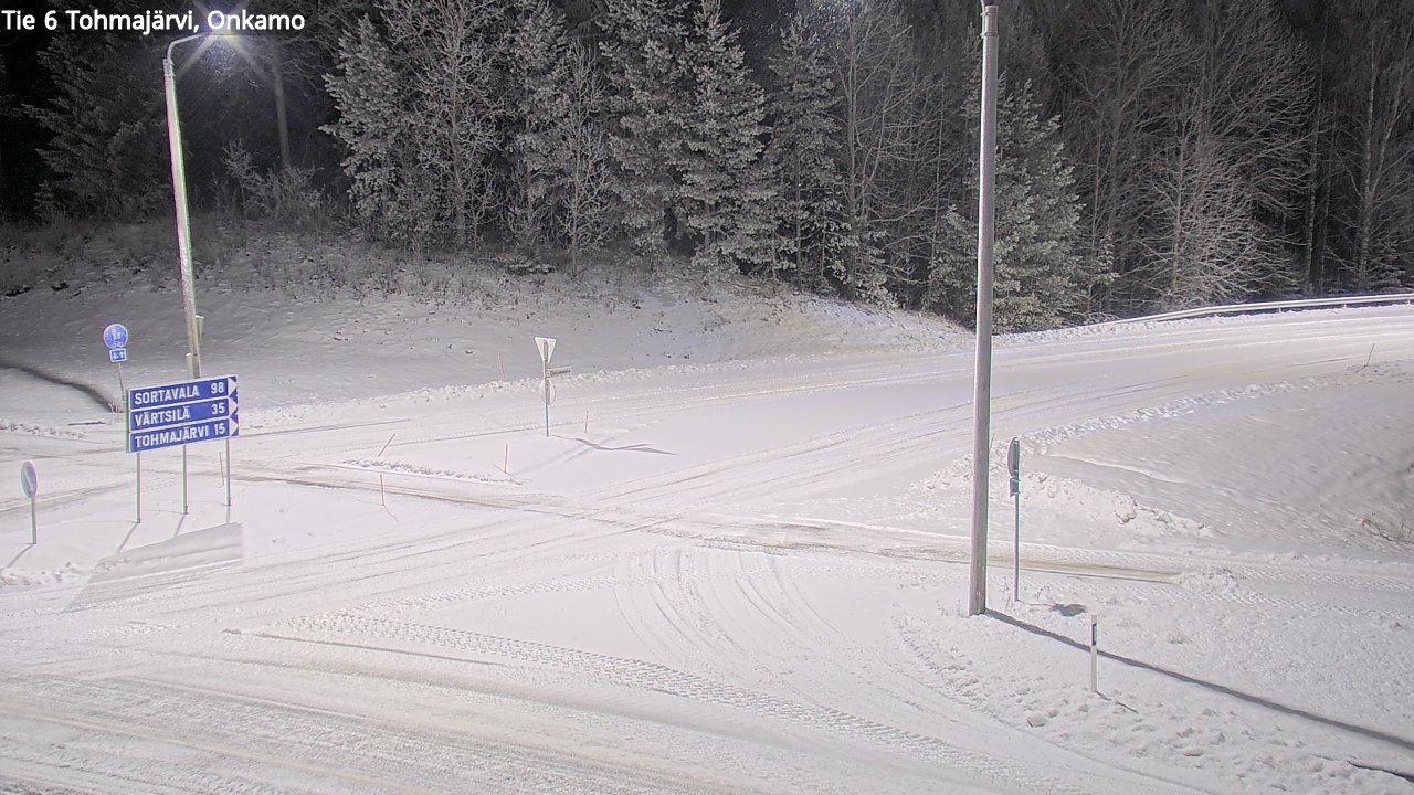 Kelikamerat Kuva Tie 6 Tohmajärvi, Onkamo, Tohmajärvi, Pohjois-Karjala