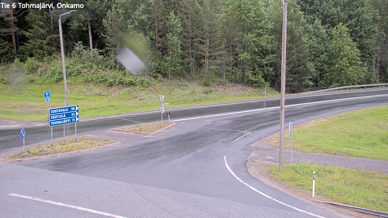 Weather Camera Image Road 6 Tohmajärvi, Onkamo, Tohmajärvi, Pohjois-Karjala