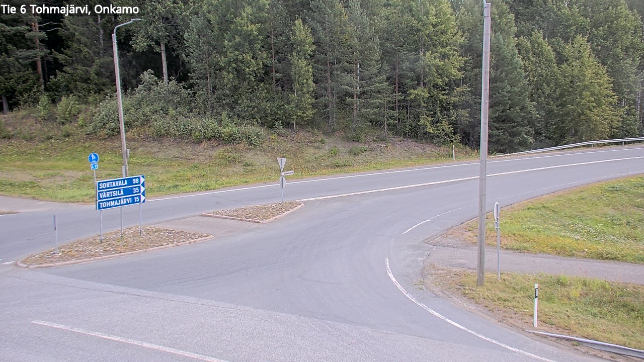 Kelikamerat Kuva Tie 6 Tohmajärvi, Onkamo, Tohmajärvi, Pohjois-Karjala