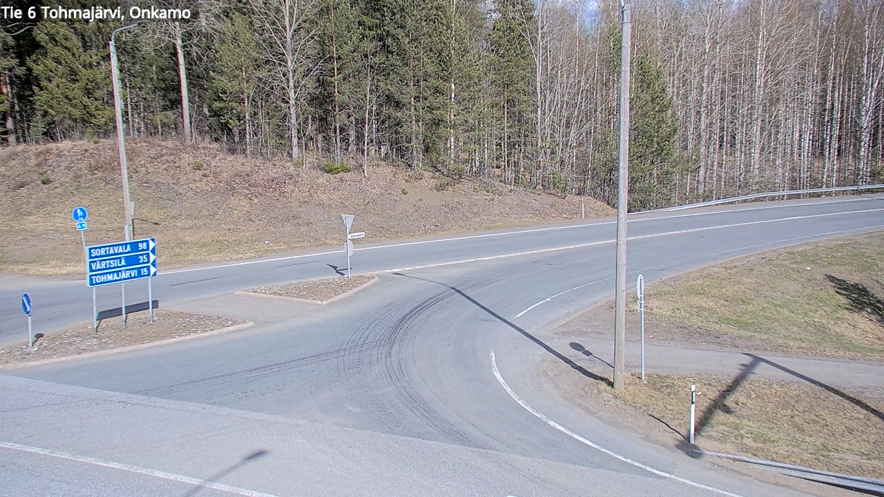 Weather Camera Image Road 6 Tohmajärvi, Onkamo, Tohmajärvi, Pohjois-Karjala
