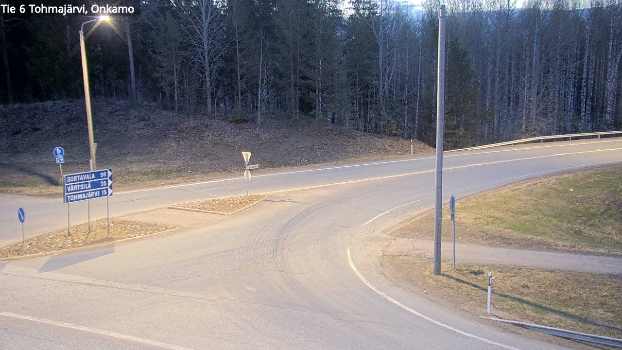 Weather Camera Image Road 6 Tohmajärvi, Onkamo, Tohmajärvi, Pohjois-Karjala