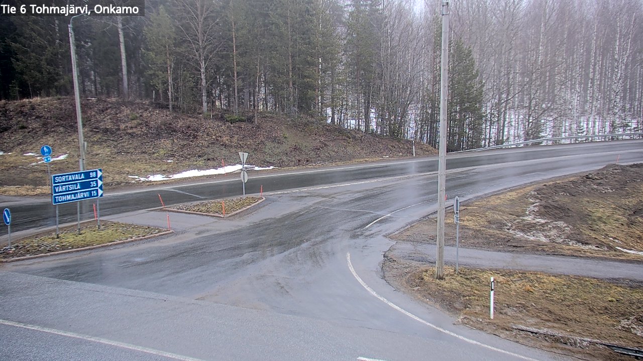Kelikamerat Kuva Tie 6 Tohmajärvi, Onkamo, Tohmajärvi, Pohjois-Karjala
