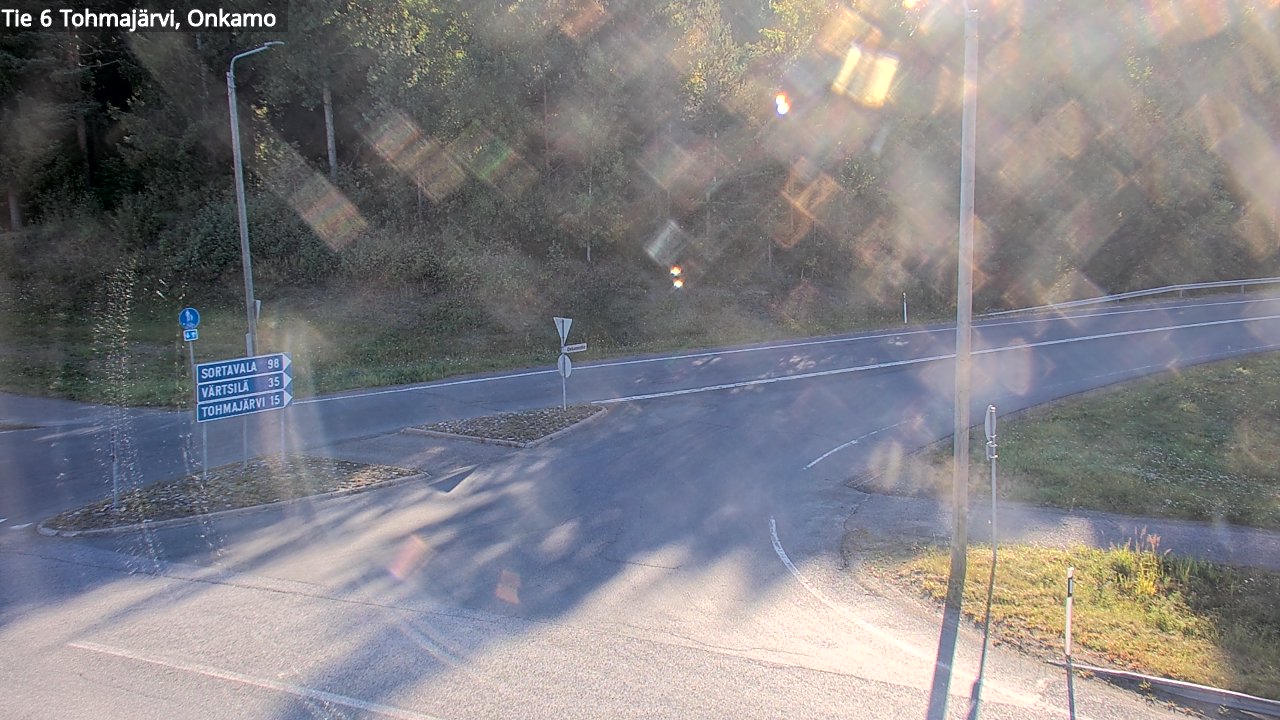 Weather Camera Image Väg 6 Tohmajärvi, Onkamo, Tohmajärvi, Pohjois-Karjala