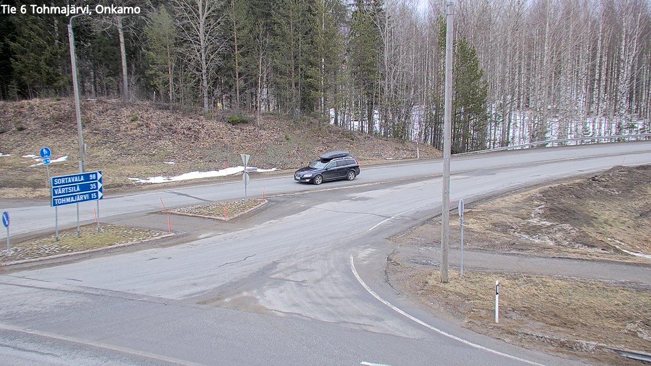 Kelikamerat Kuva Tie 6 Tohmajärvi, Onkamo, Tohmajärvi, Pohjois-Karjala