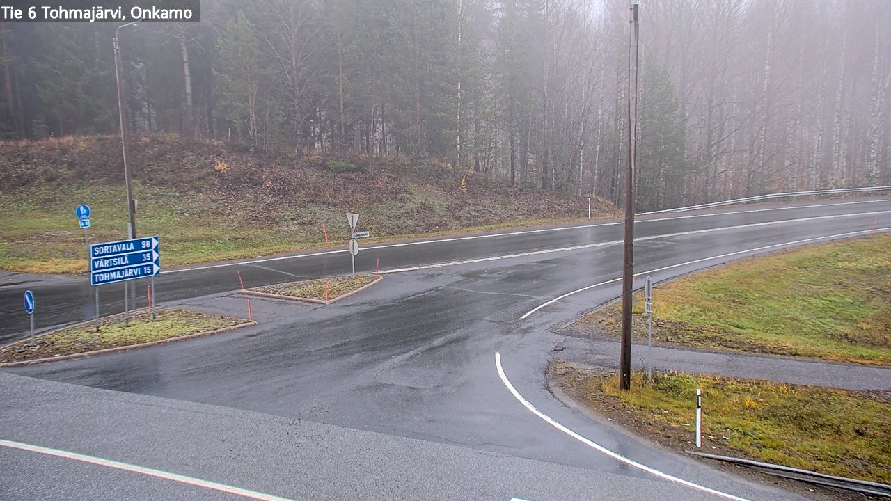 Kelikamerat Kuva Tie 6 Tohmajärvi, Onkamo, Tohmajärvi, Pohjois-Karjala