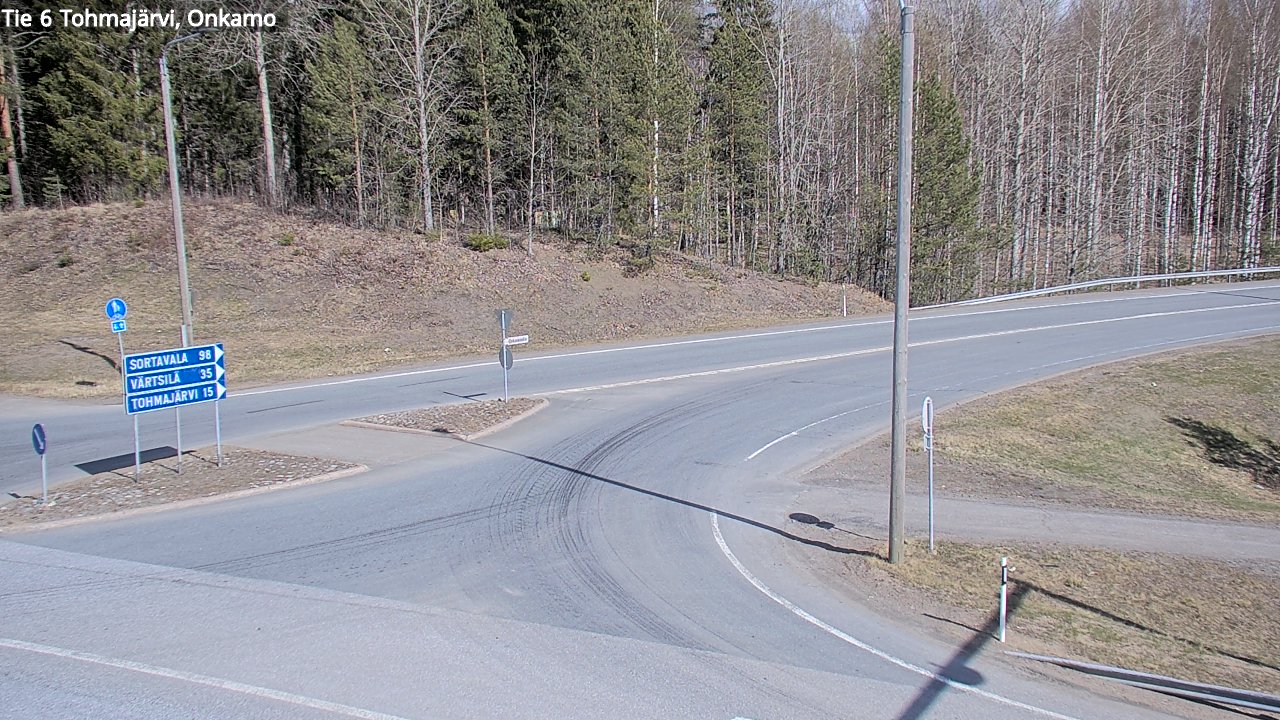 Weather Camera Image Road 6 Tohmajärvi, Onkamo, Tohmajärvi, Pohjois-Karjala