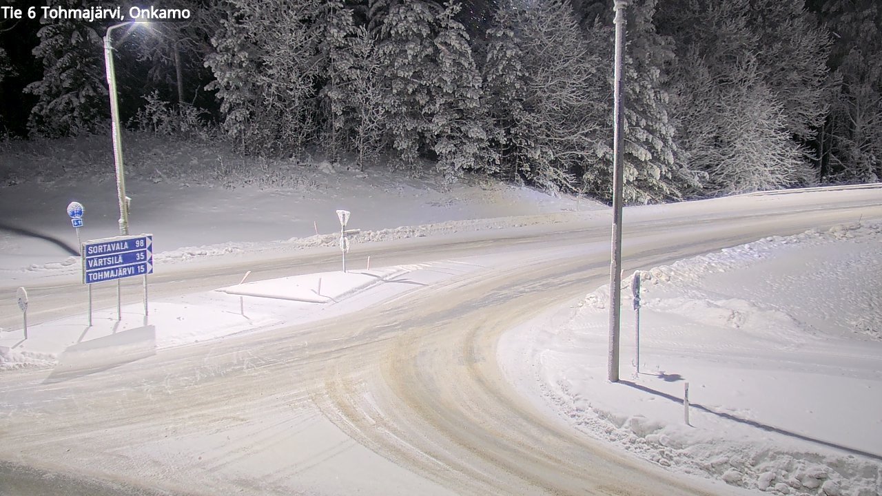 Kelikamerat Kuva Tie 6 Tohmajärvi, Onkamo, Tohmajärvi, Pohjois-Karjala
