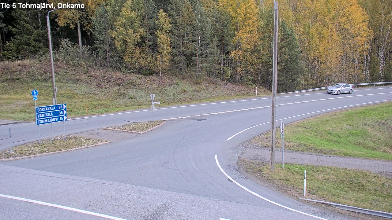 Kelikamerat Kuva Tie 6 Tohmajärvi, Onkamo, Tohmajärvi, Pohjois-Karjala