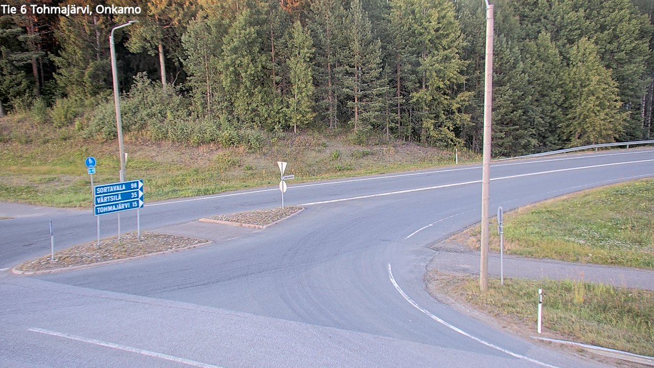 Kelikamerat Kuva Tie 6 Tohmajärvi, Onkamo, Tohmajärvi, Pohjois-Karjala
