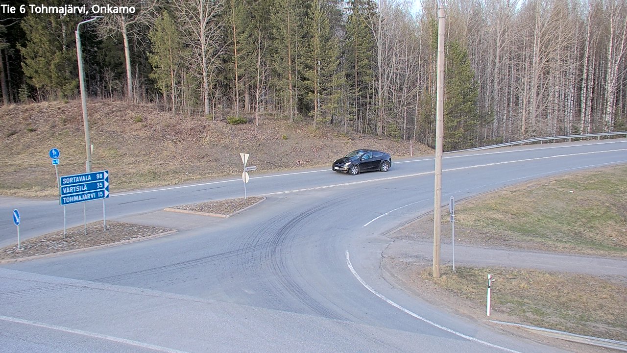 Weather Camera Image Road 6 Tohmajärvi, Onkamo, Tohmajärvi, Pohjois-Karjala