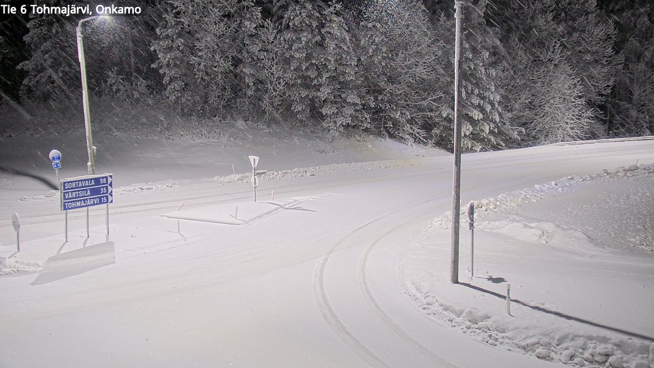 Kelikamerat Kuva Tie 6 Tohmajärvi, Onkamo, Tohmajärvi, Pohjois-Karjala