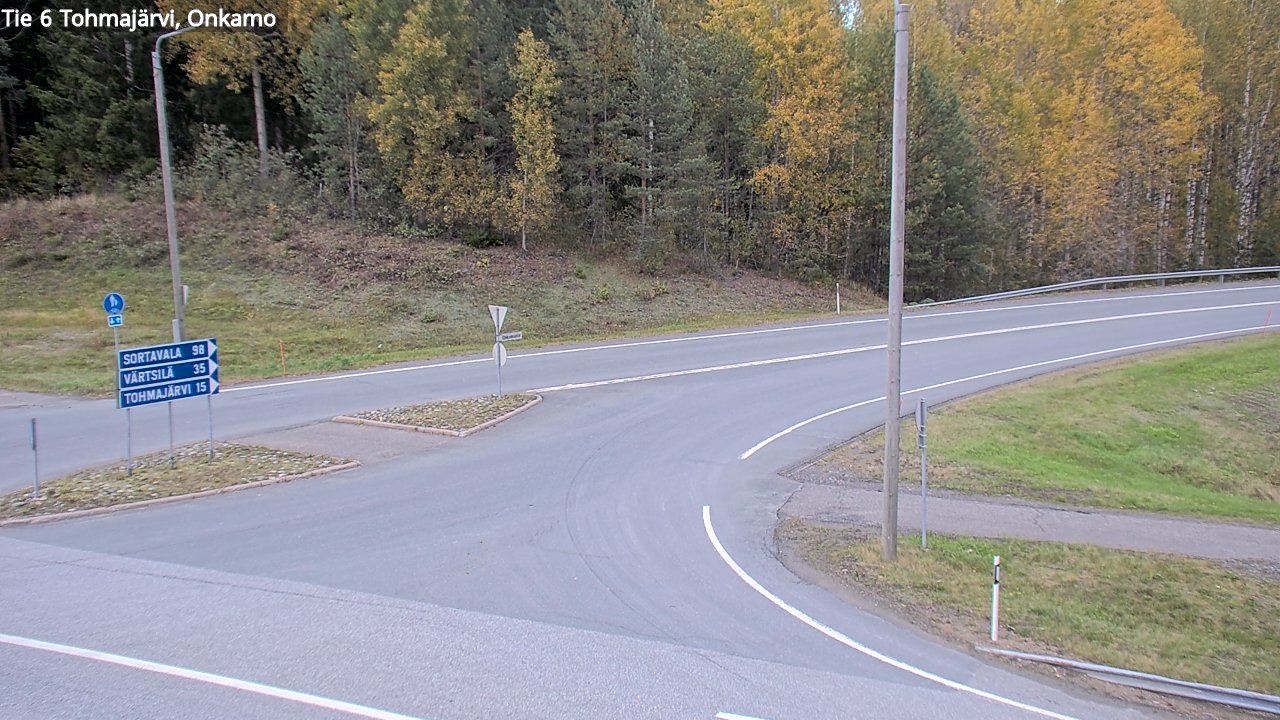 Kelikamerat Kuva Tie 6 Tohmajärvi, Onkamo, Tohmajärvi, Pohjois-Karjala