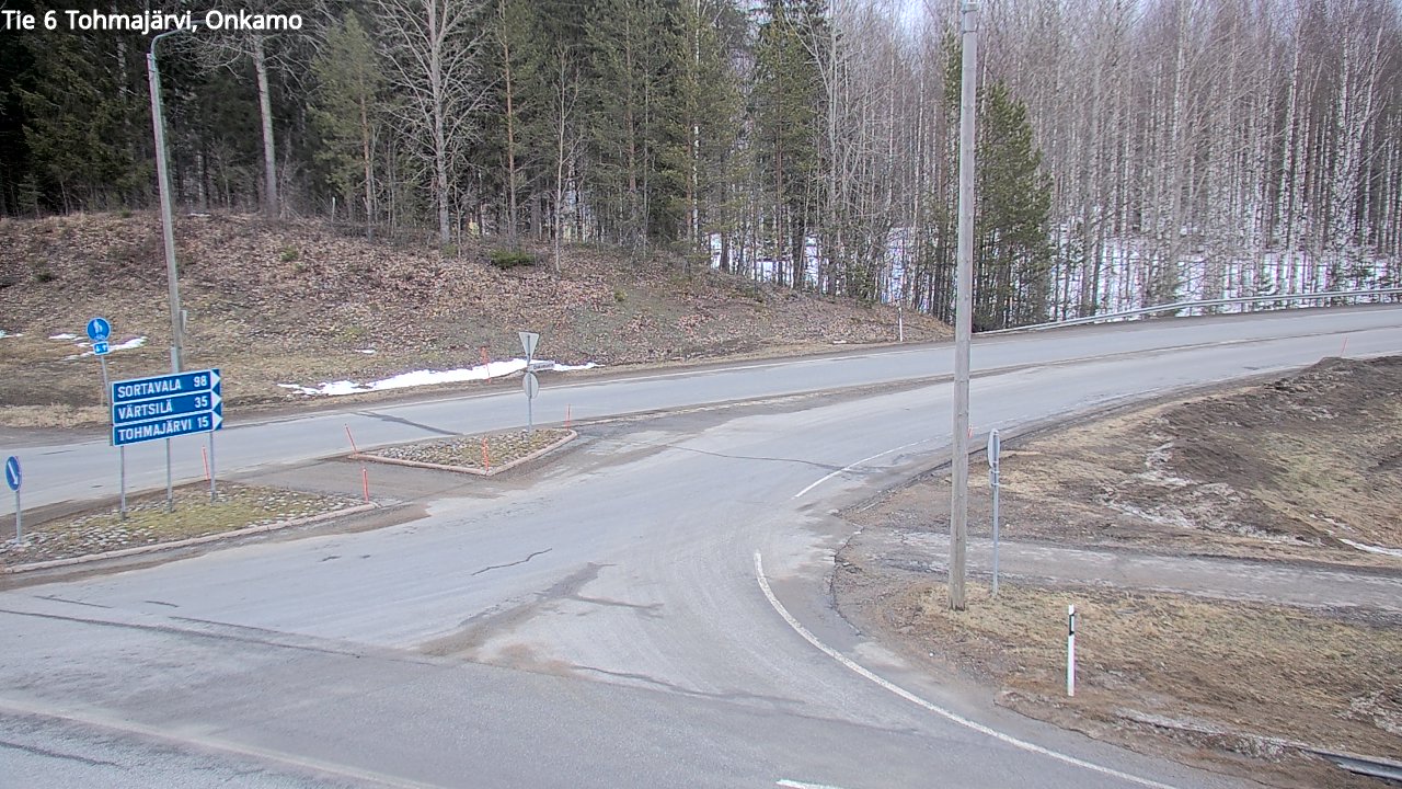 Kelikamerat Kuva Tie 6 Tohmajärvi, Onkamo, Tohmajärvi, Pohjois-Karjala