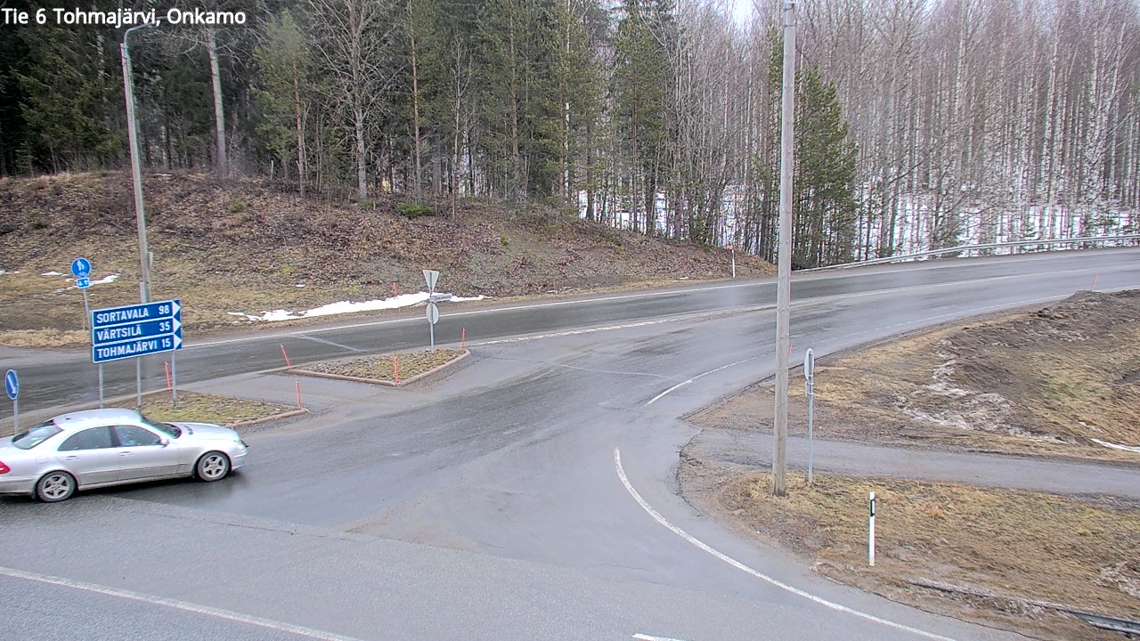 Weather Camera Image Road 6 Tohmajärvi, Onkamo, Tohmajärvi, Pohjois-Karjala