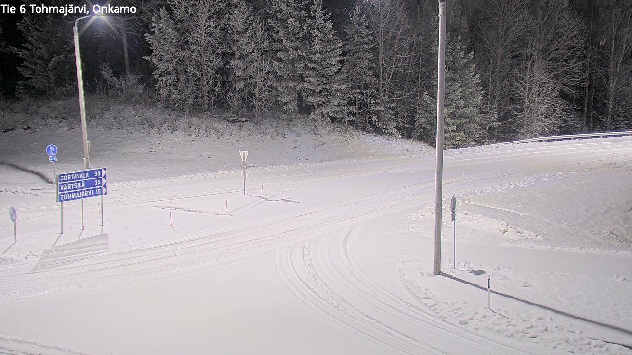 Kelikamerat Kuva Tie 6 Tohmajärvi, Onkamo, Tohmajärvi, Pohjois-Karjala