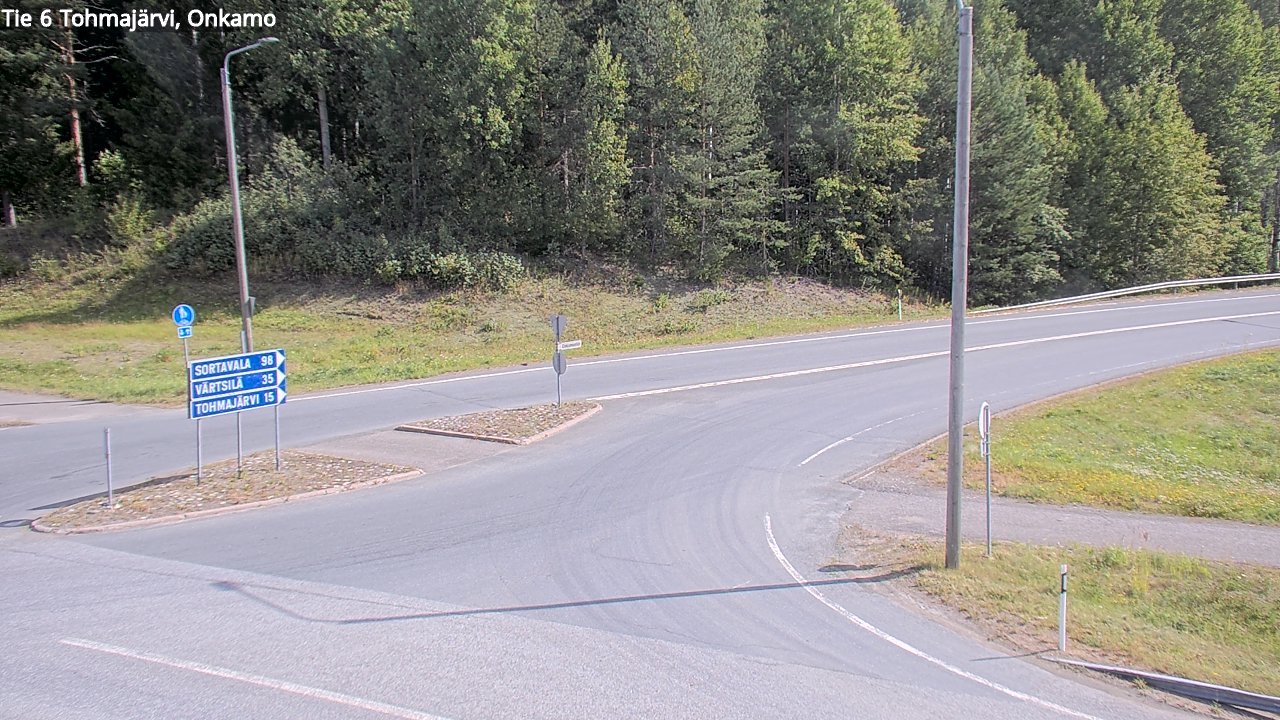 Kelikamerat Kuva Tie 6 Tohmajärvi, Onkamo, Tohmajärvi, Pohjois-Karjala
