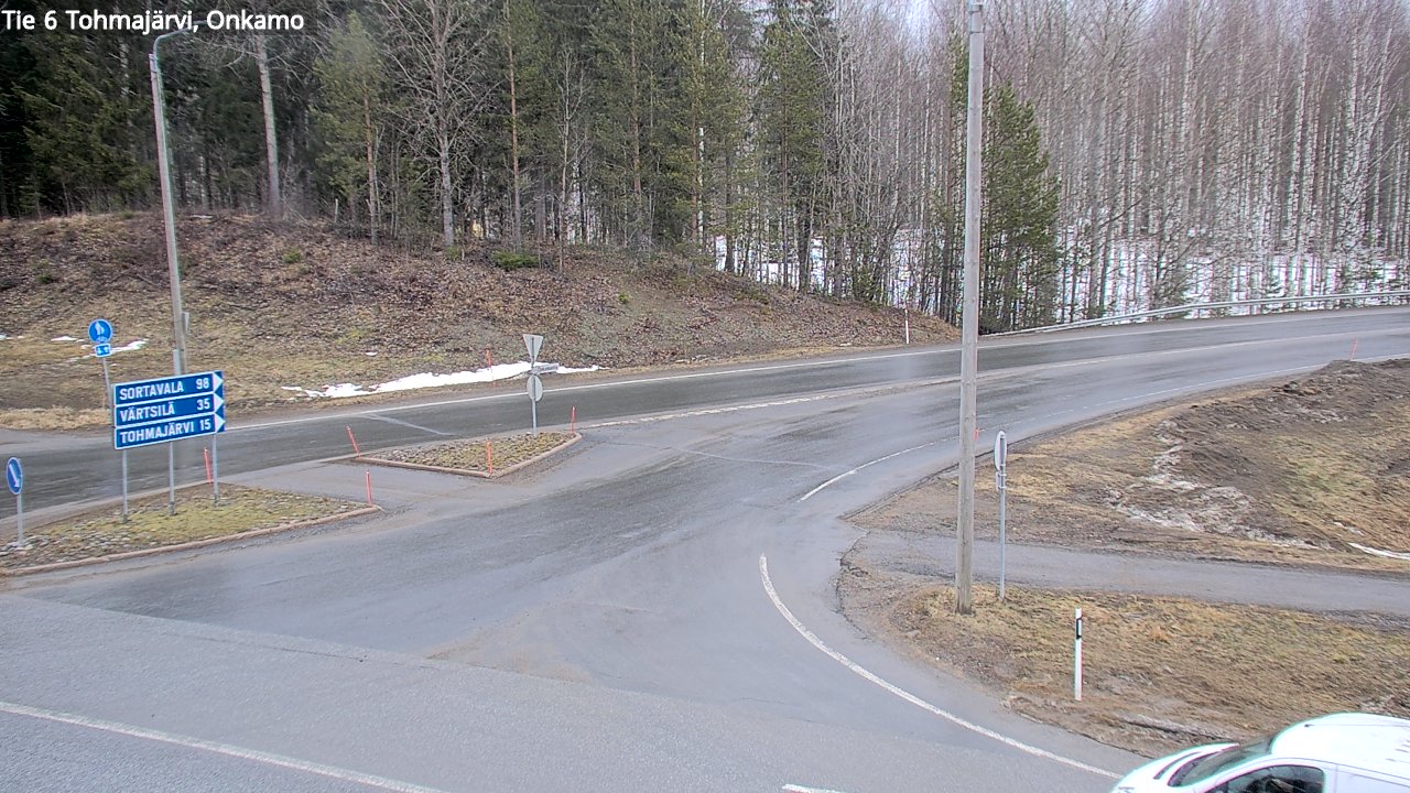 Weather Camera Image Road 6 Tohmajärvi, Onkamo, Tohmajärvi, Pohjois-Karjala