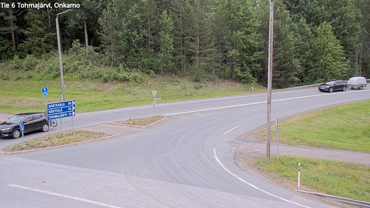 Weather Camera Image Road 6 Tohmajärvi, Onkamo, Tohmajärvi, Pohjois-Karjala