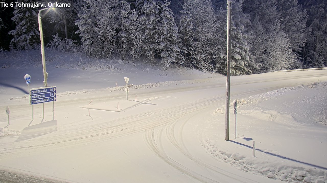 Kelikamerat Kuva Tie 6 Tohmajärvi, Onkamo, Tohmajärvi, Pohjois-Karjala