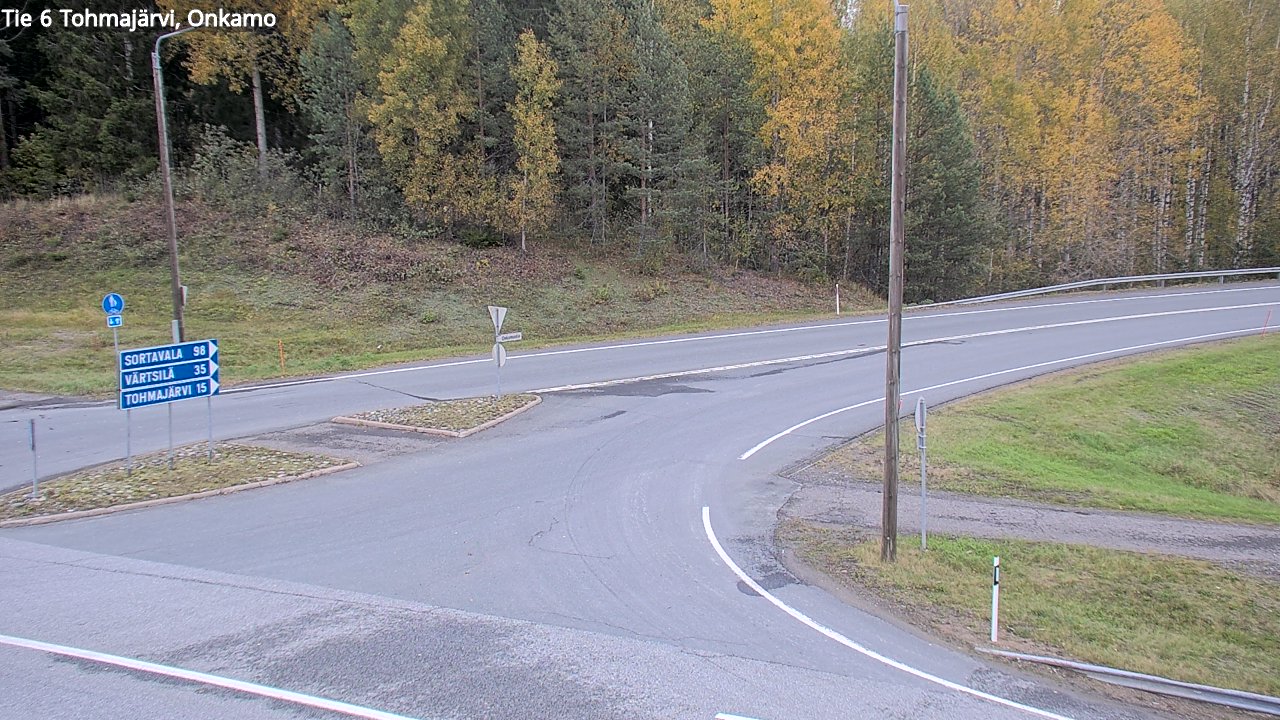 Weather Camera Image Road 6 Tohmajärvi, Onkamo, Tohmajärvi, Pohjois-Karjala