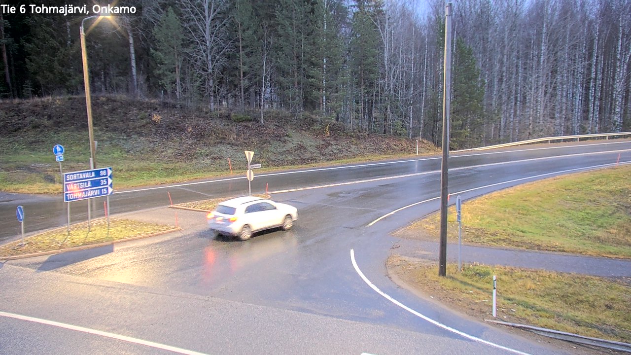 Weather Camera Image Road 6 Tohmajärvi, Onkamo, Tohmajärvi, Pohjois-Karjala