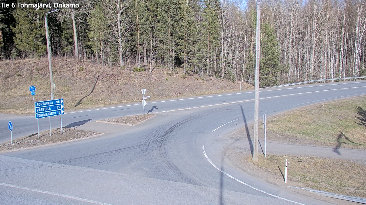 Weather Camera Image Road 6 Tohmajärvi, Onkamo, Tohmajärvi, Pohjois-Karjala