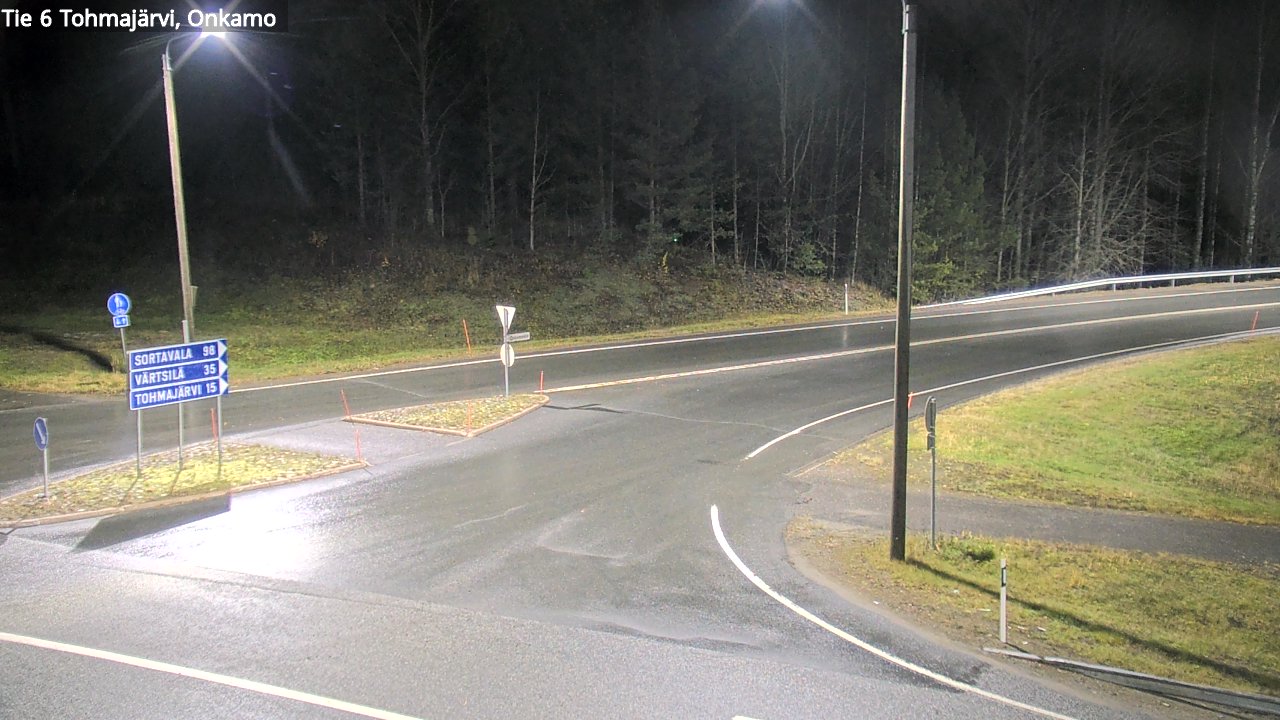 Weather Camera Image Väg 6 Tohmajärvi, Onkamo, Tohmajärvi, Pohjois-Karjala