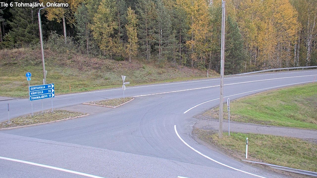 Kelikamerat Kuva Tie 6 Tohmajärvi, Onkamo, Tohmajärvi, Pohjois-Karjala