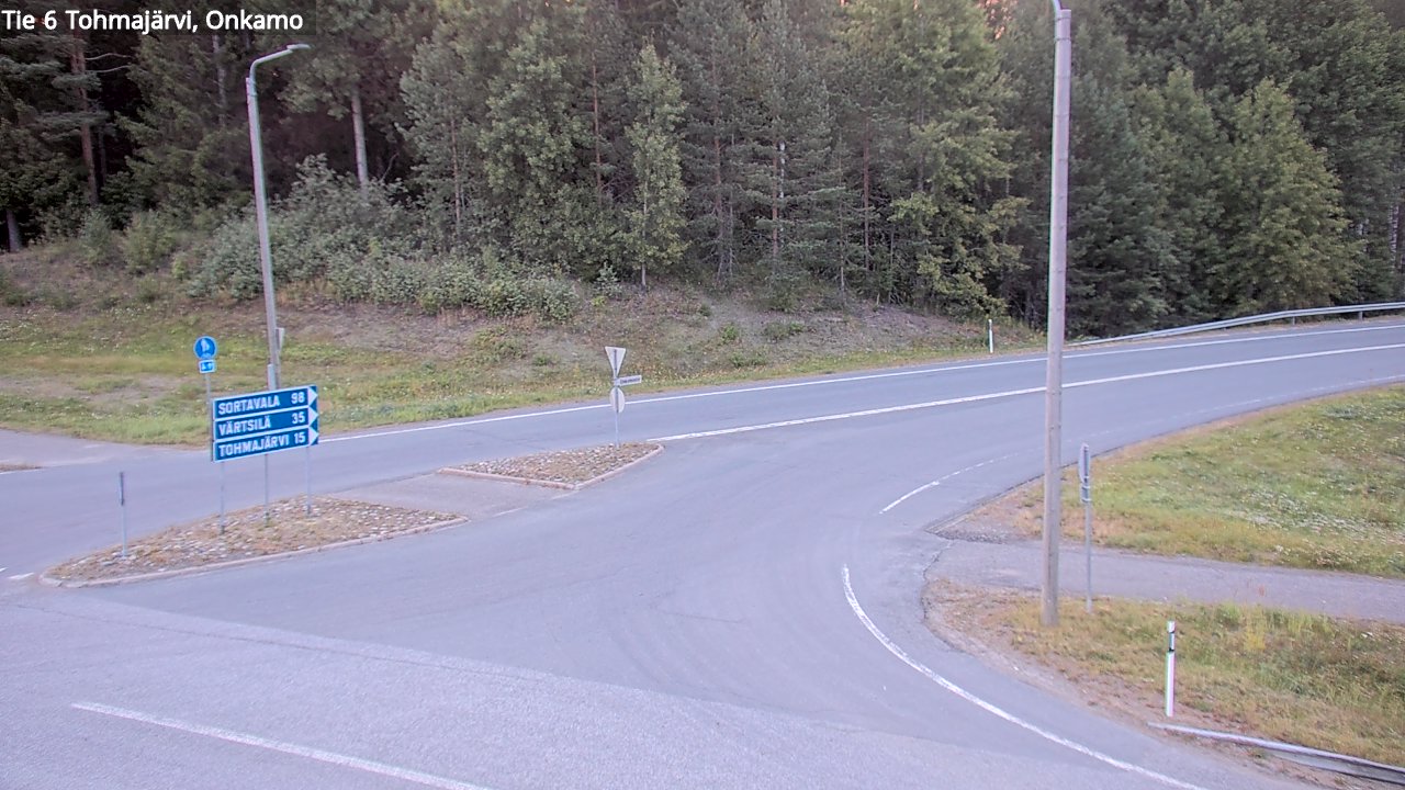 Kelikamerat Kuva Tie 6 Tohmajärvi, Onkamo, Tohmajärvi, Pohjois-Karjala