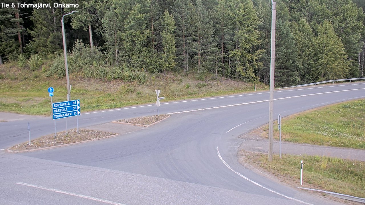 Kelikamerat Kuva Tie 6 Tohmajärvi, Onkamo, Tohmajärvi, Pohjois-Karjala
