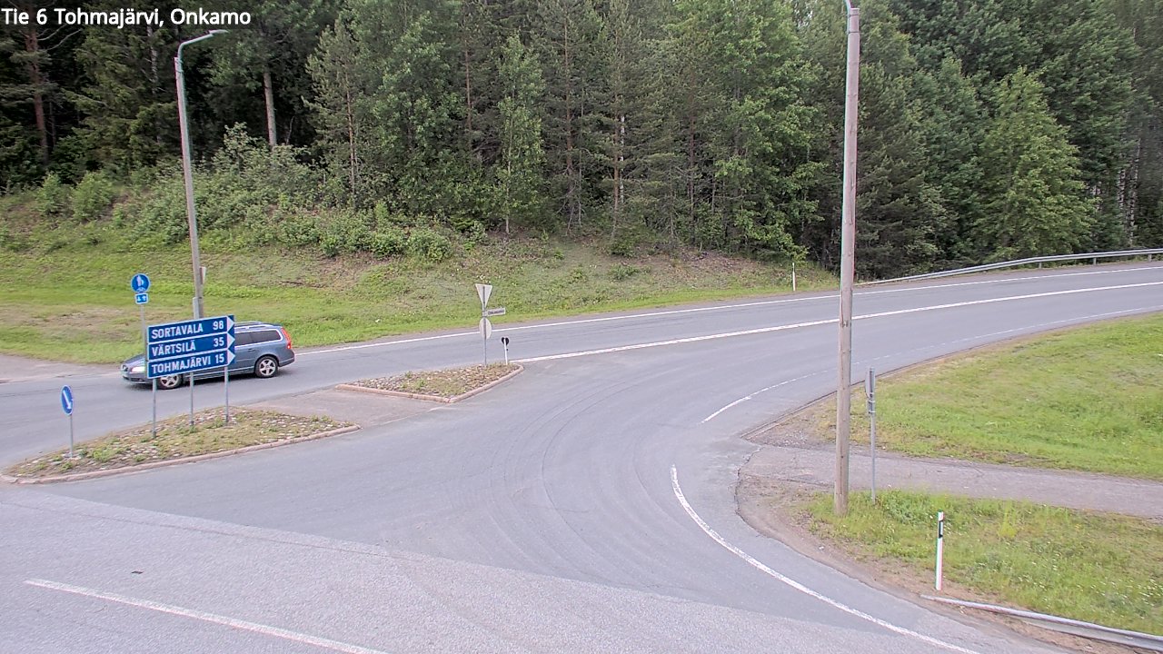 Weather Camera Image Road 6 Tohmajärvi, Onkamo, Tohmajärvi, Pohjois-Karjala