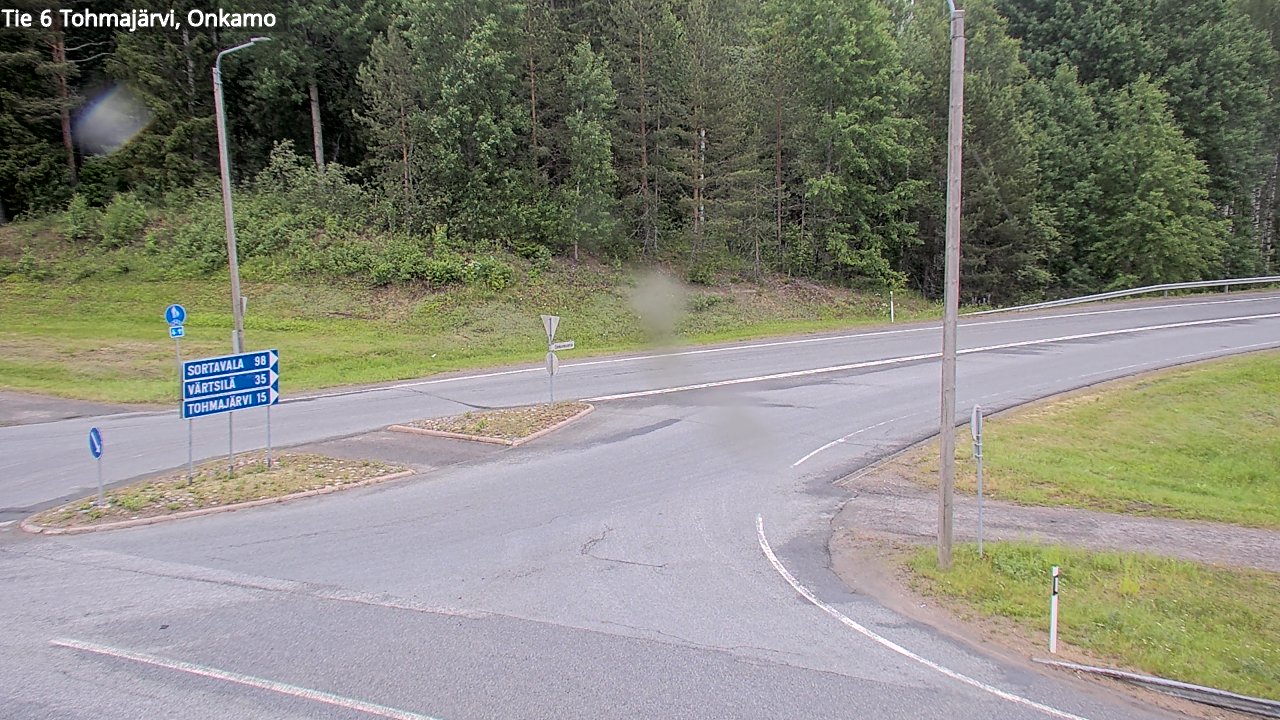 Kelikamerat Kuva Tie 6 Tohmajärvi, Onkamo, Tohmajärvi, Pohjois-Karjala