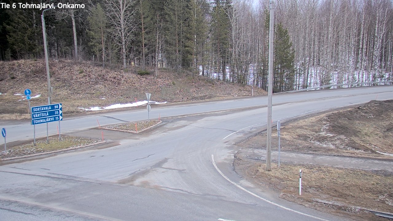 Kelikamerat Kuva Tie 6 Tohmajärvi, Onkamo, Tohmajärvi, Pohjois-Karjala