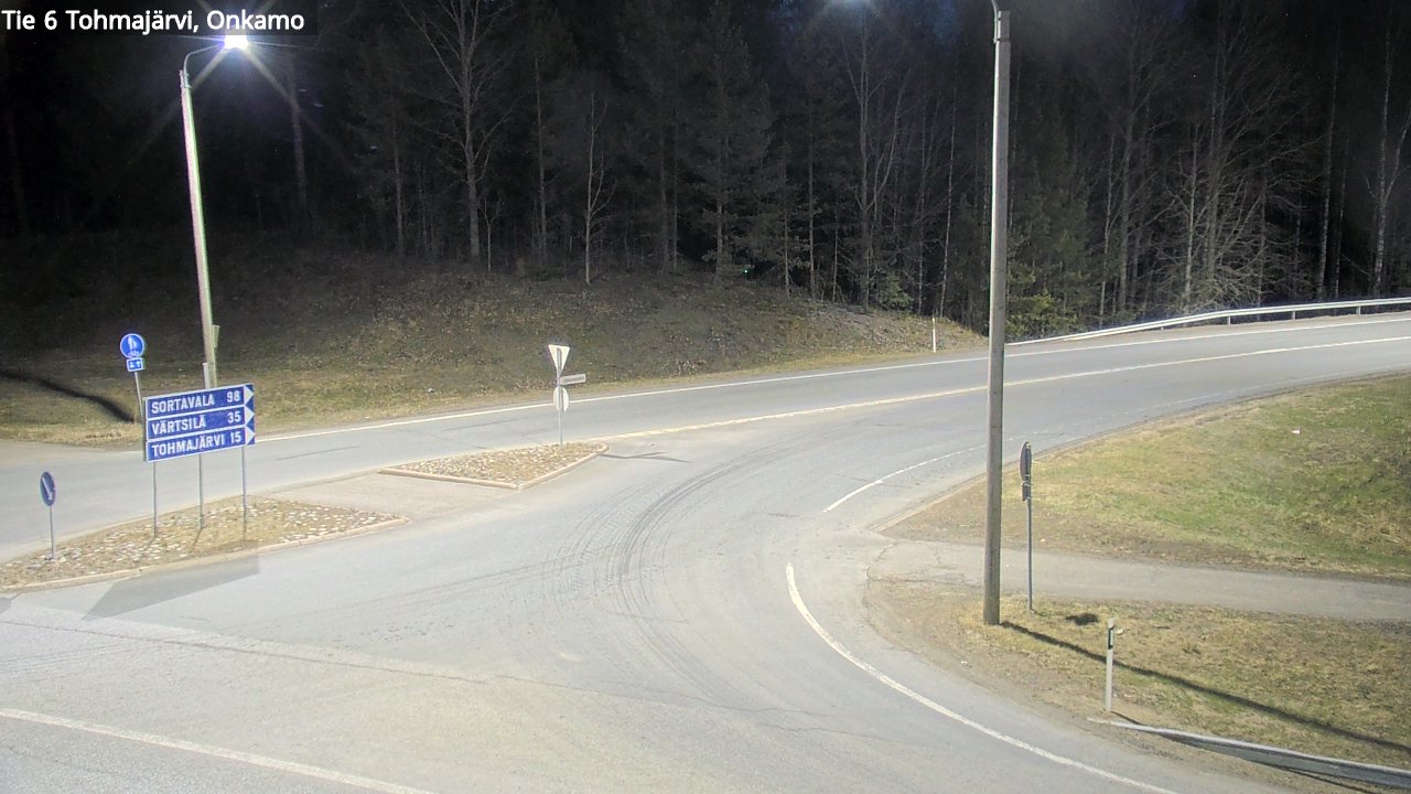 Weather Camera Image Road 6 Tohmajärvi, Onkamo, Tohmajärvi, Pohjois-Karjala