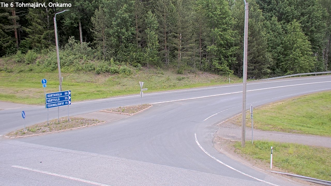 Kelikamerat Kuva Tie 6 Tohmajärvi, Onkamo, Tohmajärvi, Pohjois-Karjala