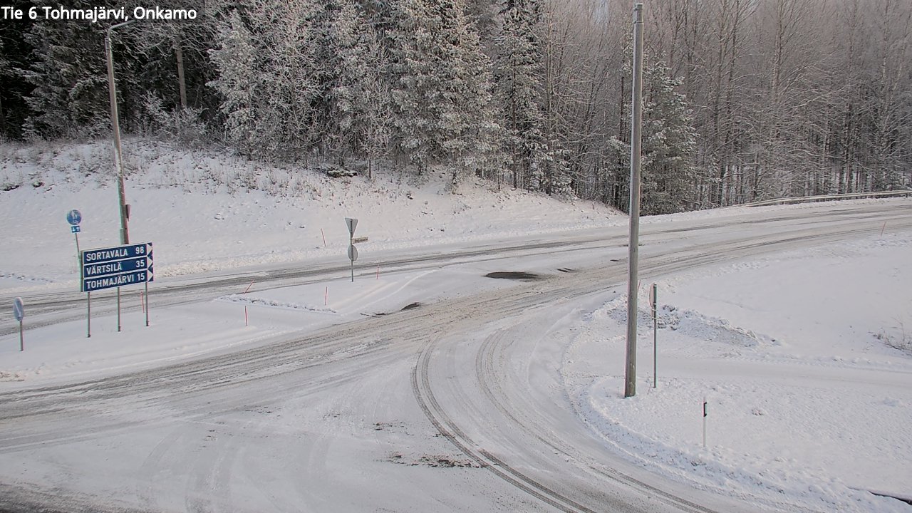 Kelikamerat Kuva Tie 6 Tohmajärvi, Onkamo, Tohmajärvi, Pohjois-Karjala