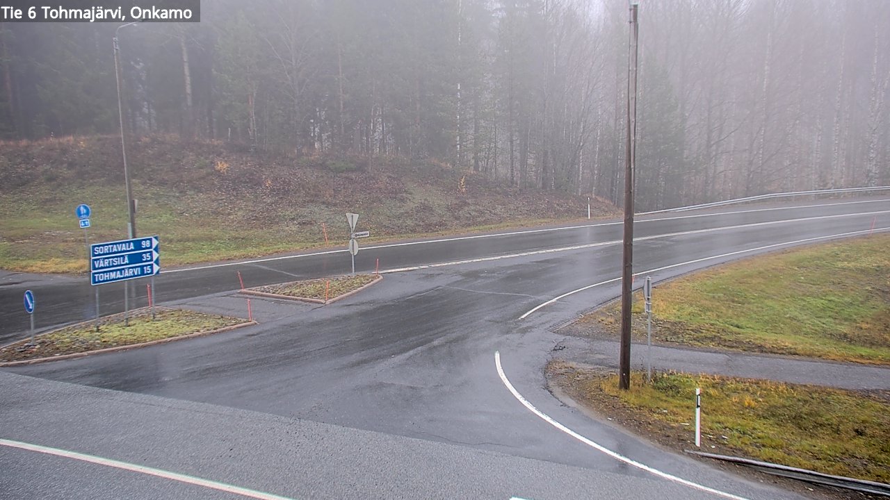 Kelikamerat Kuva Tie 6 Tohmajärvi, Onkamo, Tohmajärvi, Pohjois-Karjala