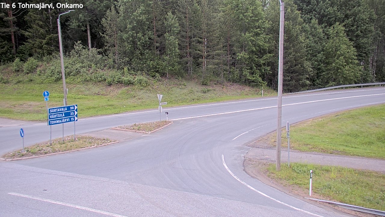 Weather Camera Image Road 6 Tohmajärvi, Onkamo, Tohmajärvi, Pohjois-Karjala