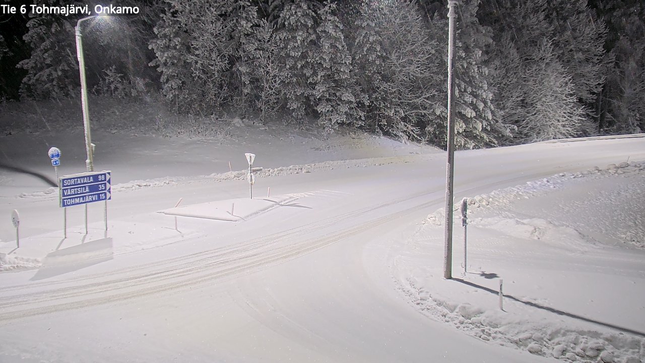 Kelikamerat Kuva Tie 6 Tohmajärvi, Onkamo, Tohmajärvi, Pohjois-Karjala