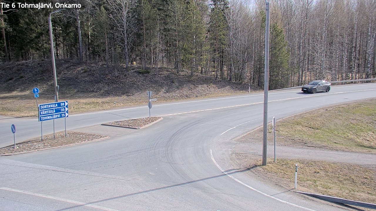 Weather Camera Image Road 6 Tohmajärvi, Onkamo, Tohmajärvi, Pohjois-Karjala
