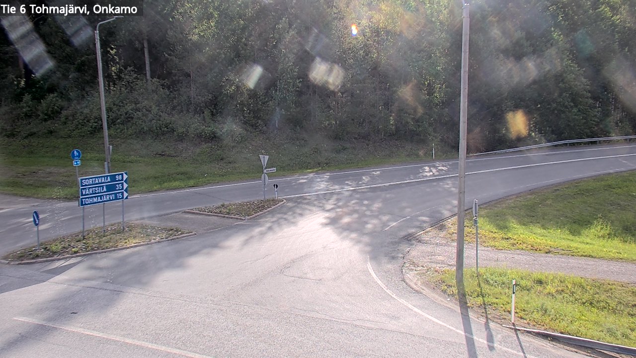 Weather Camera Image Road 6 Tohmajärvi, Onkamo, Tohmajärvi, Pohjois-Karjala