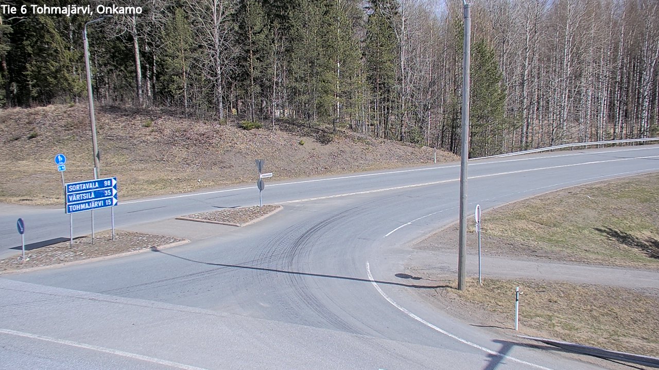 Weather Camera Image Road 6 Tohmajärvi, Onkamo, Tohmajärvi, Pohjois-Karjala
