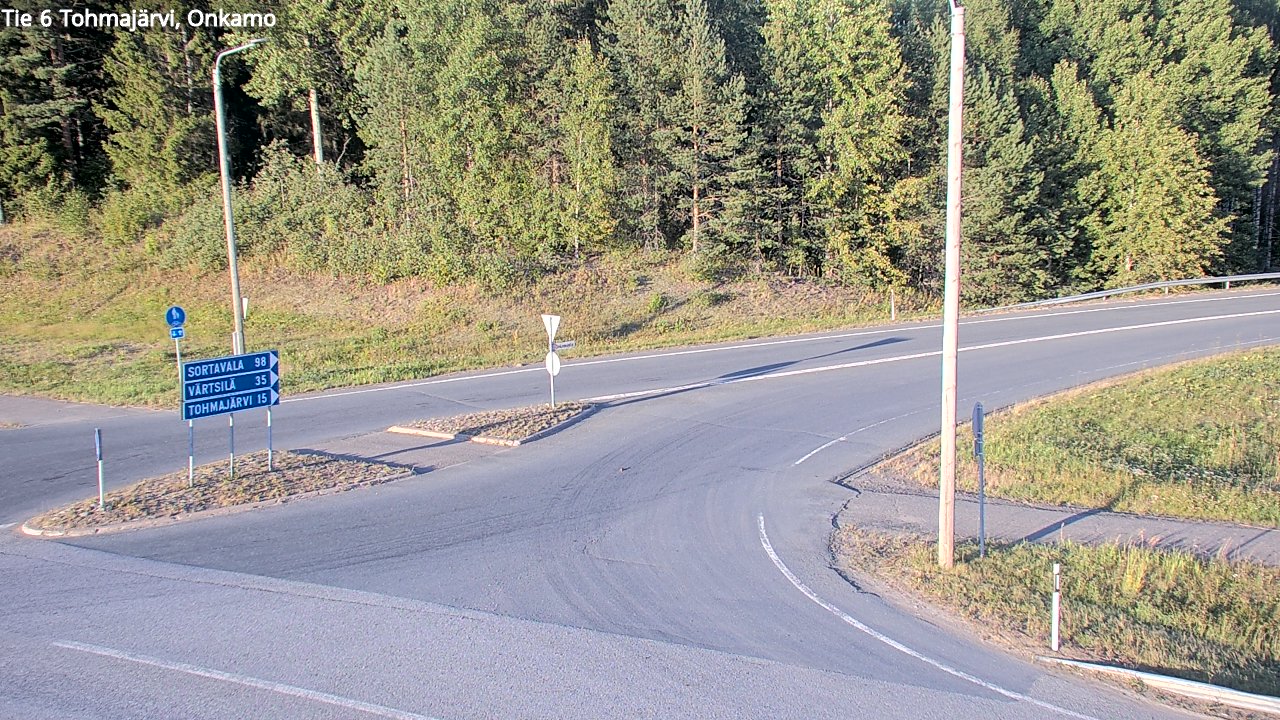 Kelikamerat Kuva Tie 6 Tohmajärvi, Onkamo, Tohmajärvi, Pohjois-Karjala