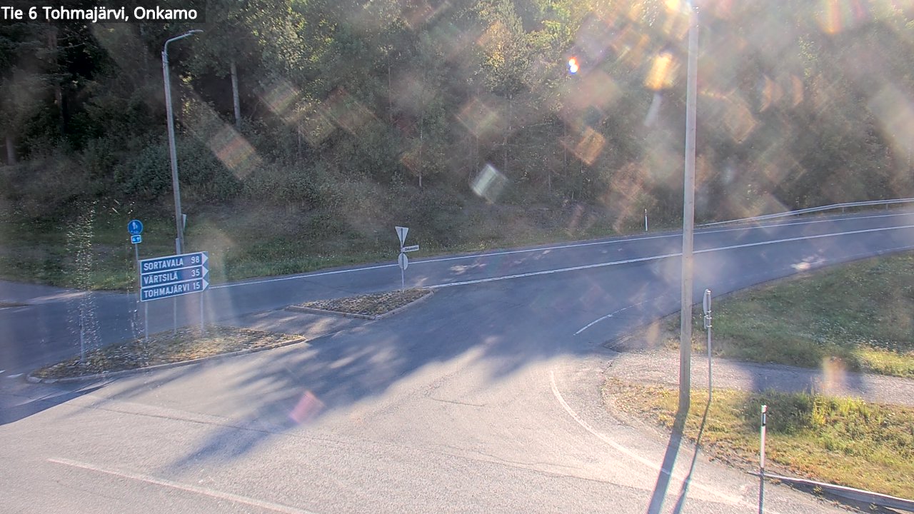 Weather Camera Image Väg 6 Tohmajärvi, Onkamo, Tohmajärvi, Pohjois-Karjala