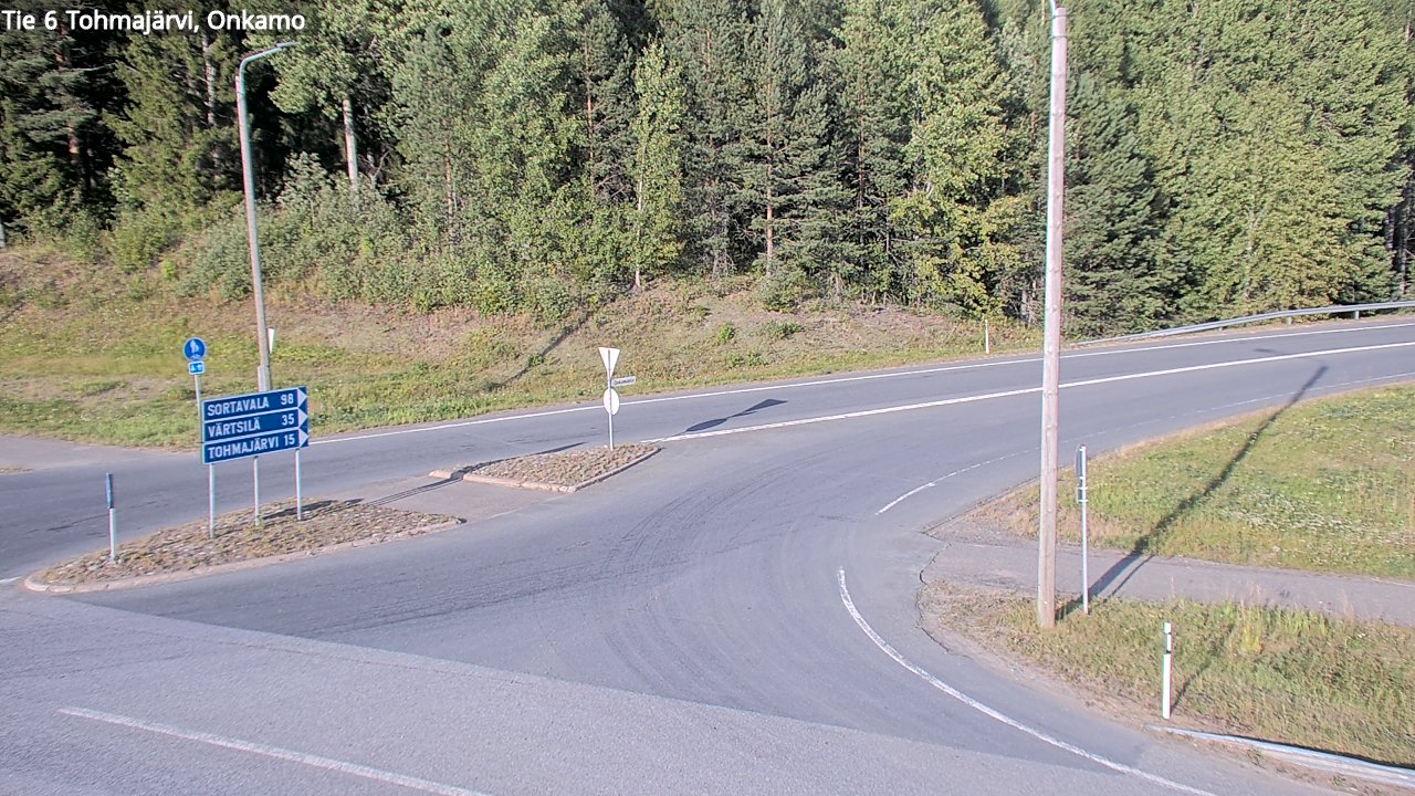 Kelikamerat Kuva Tie 6 Tohmajärvi, Onkamo, Tohmajärvi, Pohjois-Karjala