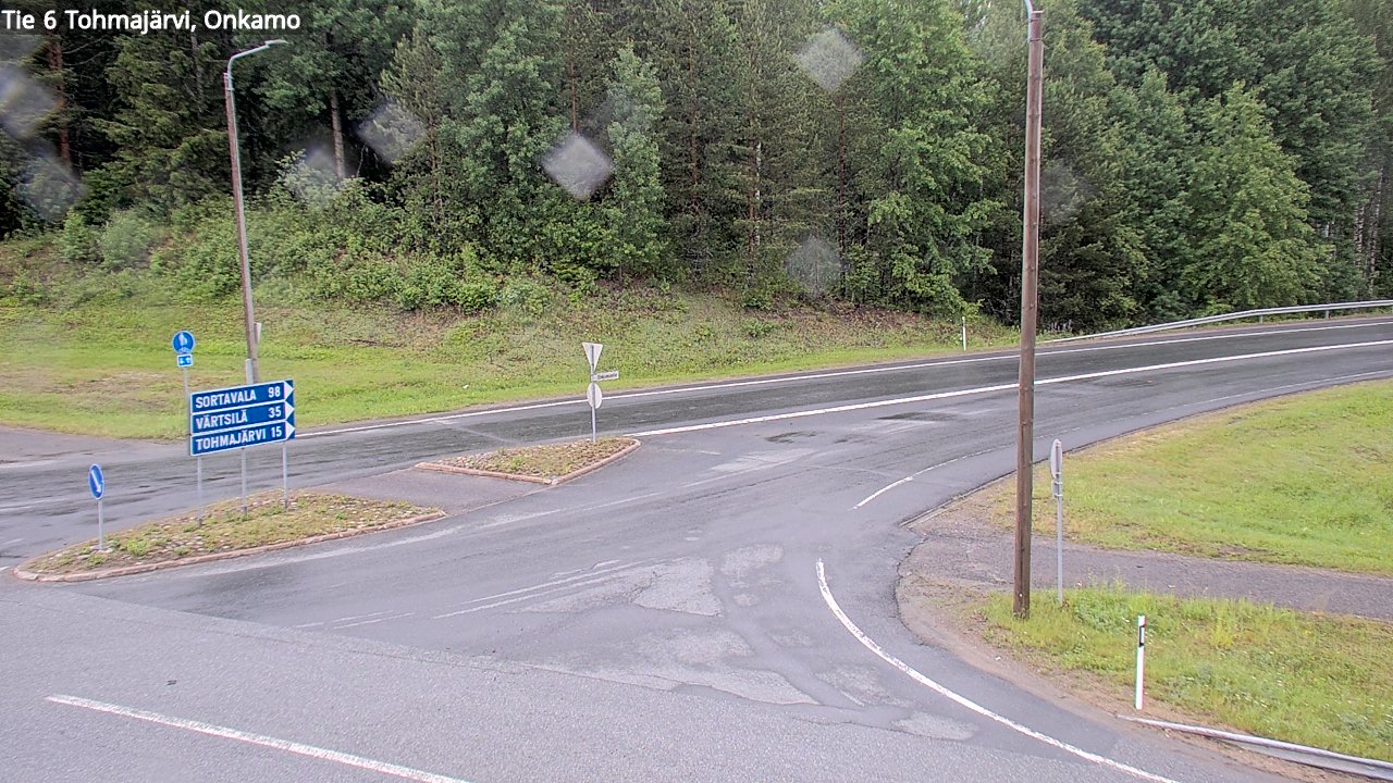 Weather Camera Image Road 6 Tohmajärvi, Onkamo, Tohmajärvi, Pohjois-Karjala