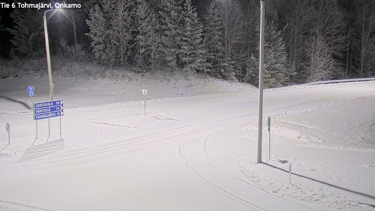 Kelikamerat Kuva Tie 6 Tohmajärvi, Onkamo, Tohmajärvi, Pohjois-Karjala