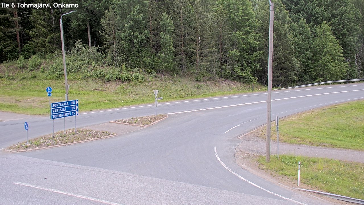 Kelikamerat Kuva Tie 6 Tohmajärvi, Onkamo, Tohmajärvi, Pohjois-Karjala