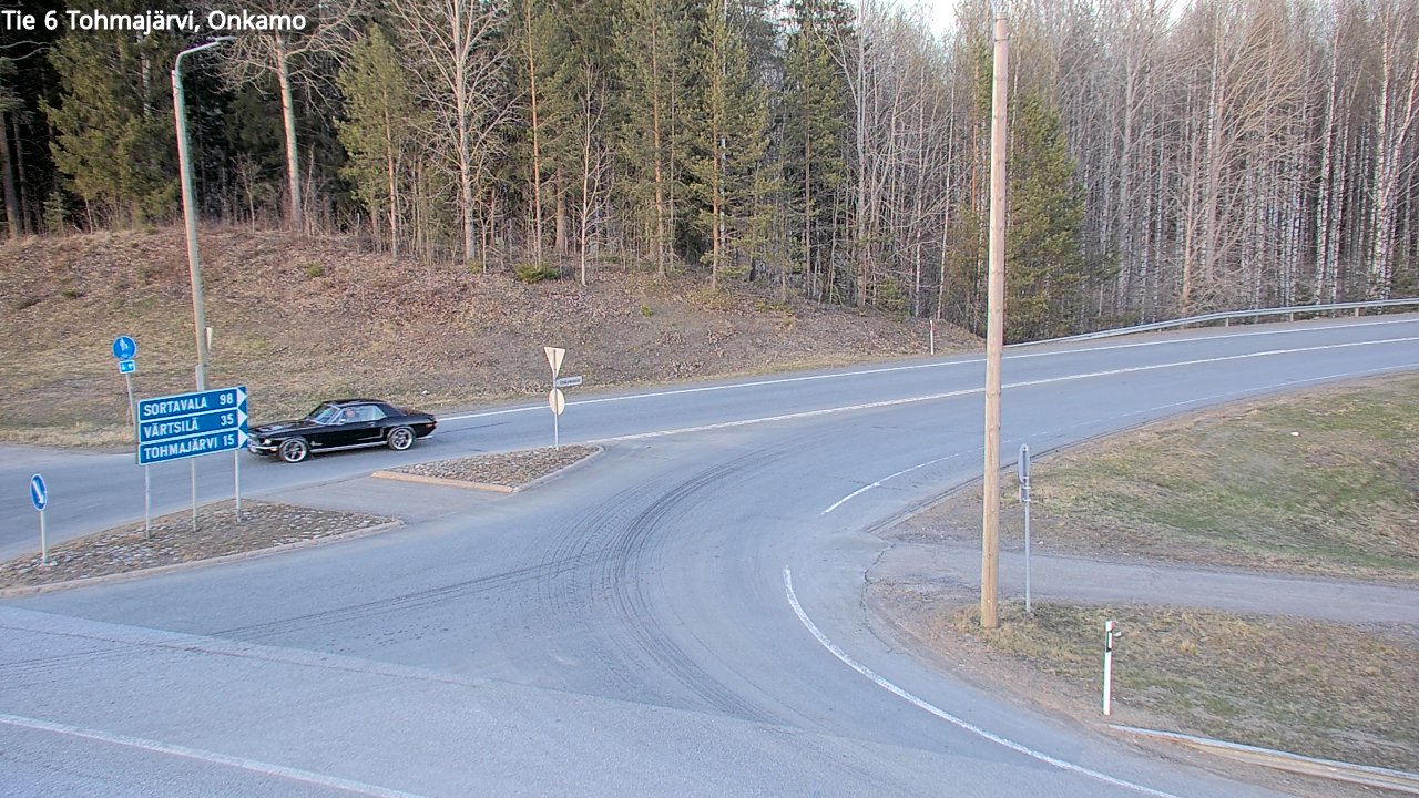 Weather Camera Image Road 6 Tohmajärvi, Onkamo, Tohmajärvi, Pohjois-Karjala