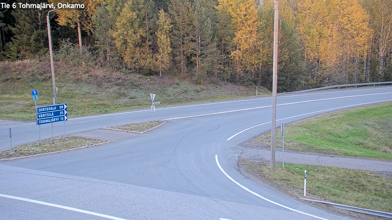 Kelikamerat Kuva Tie 6 Tohmajärvi, Onkamo, Tohmajärvi, Pohjois-Karjala